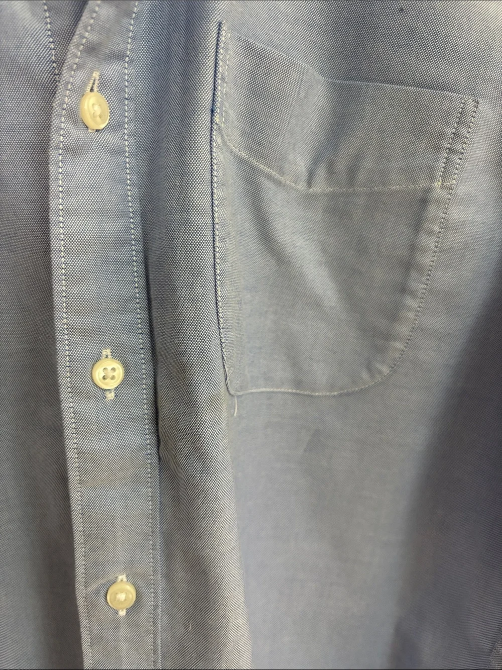 NEW J.Crew Blue Classic All Cotton Oxford Short Sleeve Button Down Shirt sz S